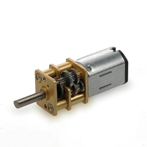 N20 Gear electronic starter 6V 8rpm, Reduction Ratio 1: 1000 High Torque Metal Gear electronic starter Speed Reduction electronic starter, D Shaft 10mm Long AXHNGUQB von AXHNGUQB