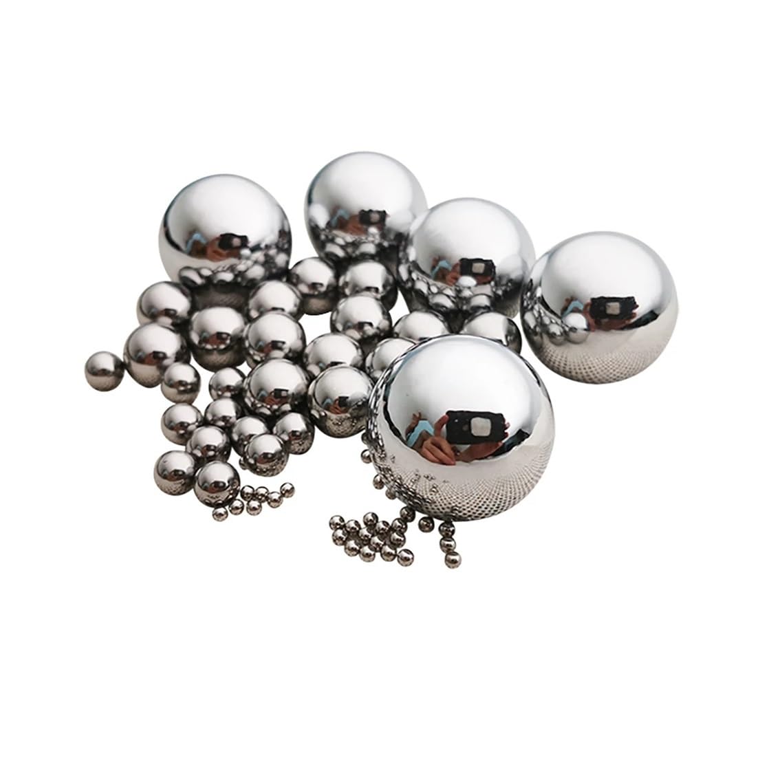 Solid 304 Stainless Steel Ball Round Ball High Precision Bearing Balls Smooth Balls Dia 1mm 1.5mm 2mm 2.381mm-40mm AXHNGUQB(32mm-1pcs) von AXHNGUQB