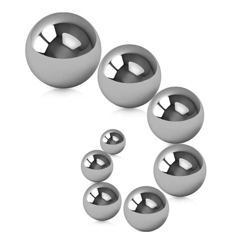 Solid Round Ball Dia 1mm 2mm 2.5mm- 40mm 304 Stainless Steel Ball High Precision Bearing Balls Smooth Ball AXHNGUQB(5mm(20pcs)) von AXHNGUQB