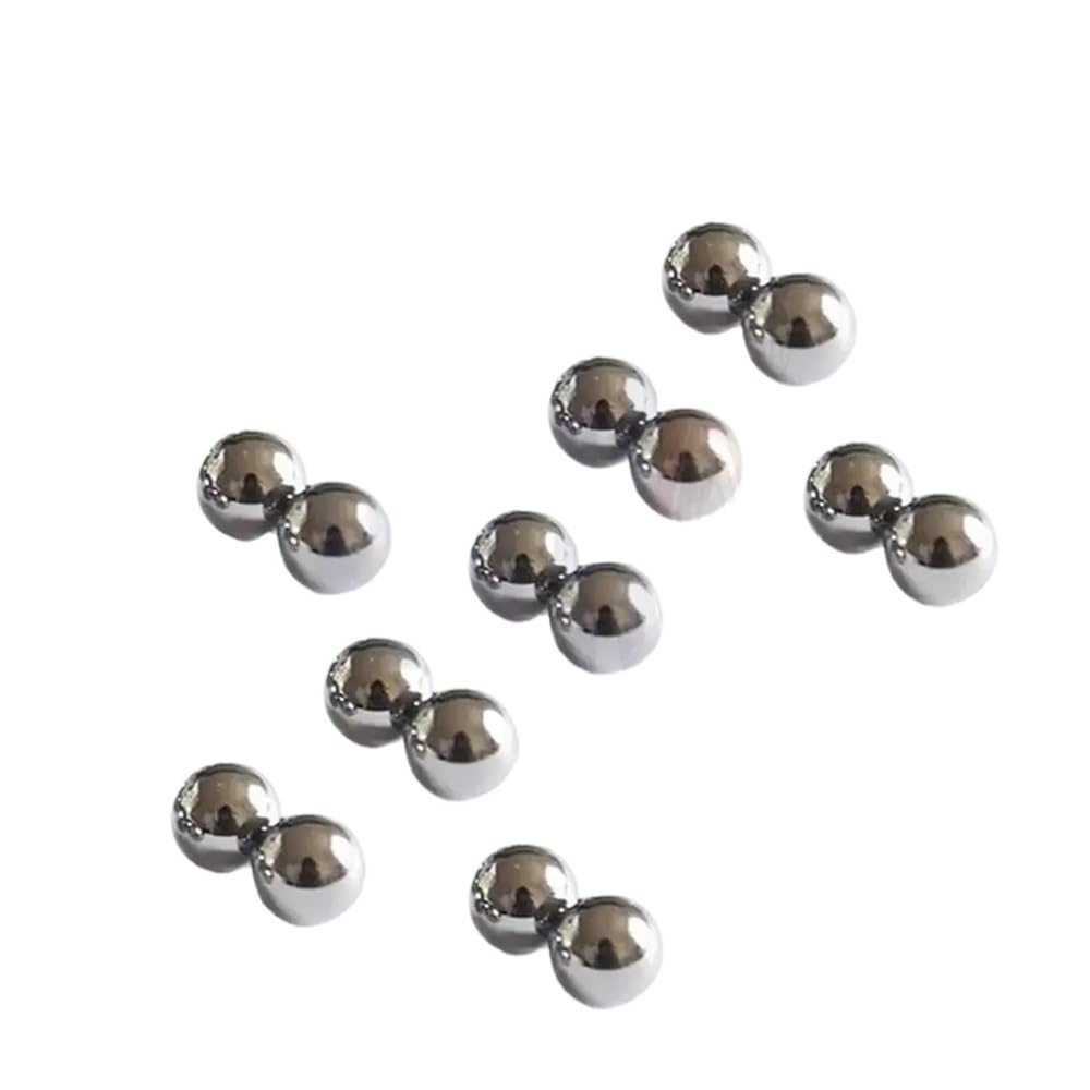 Steel Balls 1/1.5/2/2.5/3/3.175/3.5/3.969~20mm Q235 High Precision Solid Carbon Steel Balls Slingshot Hunting Ball Bearing Ball AXHNGUQB(16mm - 5Pcs) von AXHNGUQB