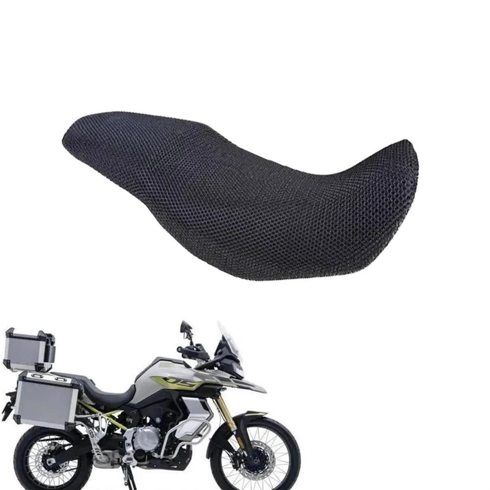 AXIAOLIN Atmungsaktiv Für LONCIN VOGE Valico DS900X DS 900 DSX900 900DSX Motorrad 3D Mesh Sitz Abdeckung Wärmedämmung Sitzkissen Abdeckung Schutz von AXIAOLIN