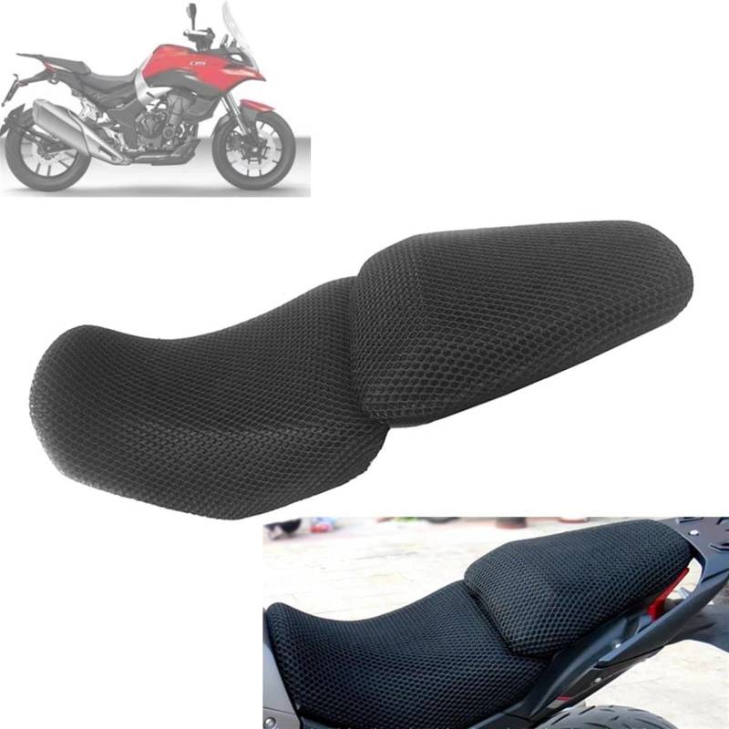 AXIAOLIN Atmungsaktiv Für Loncin Voge DS525X 525DSX DSX525 Motorrad Schutz Kissen Sitz Abdeckung Atmungsaktiv Nylon Stoff Sattel Sitz Abdeckung von AXIAOLIN