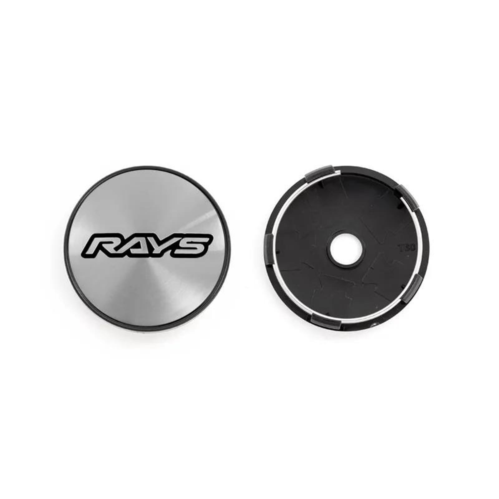 Cool 4 Teile/los 60MM Auto Rad Mitte Rad Kappen Auto Emblem Abzeichen Logo Rad Mitte Kappe Label Auto Styling Zubehör(2) von AXIAOLIN