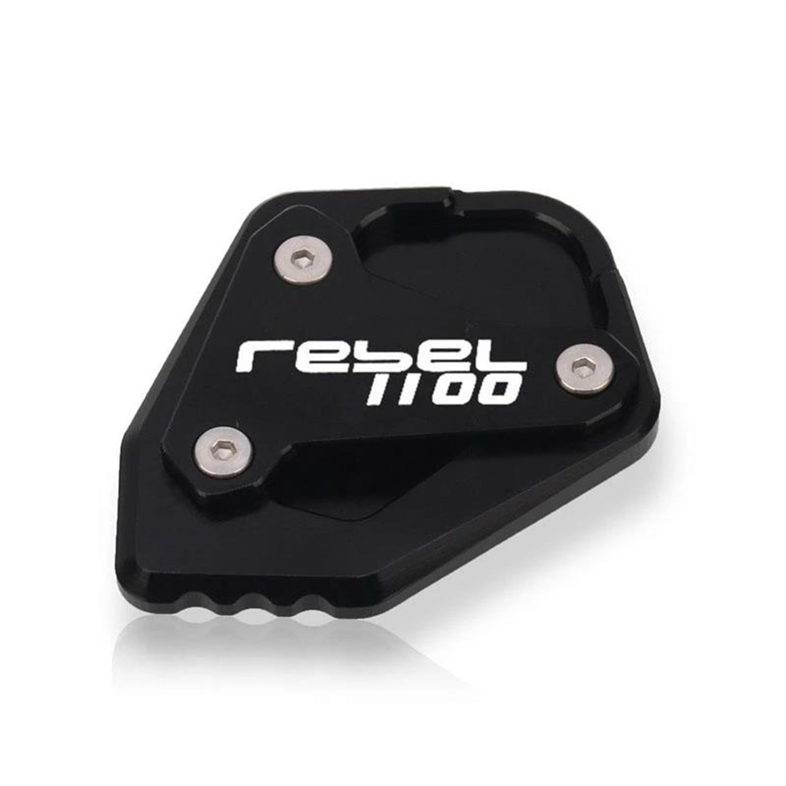 Ein Muss für Motorradliebhaber Für REBEL CMX1100 CM1100 CMX 1100 2020-2022 Motorrad CNC Ständer Fuß Seite Stehen Verlängerung Pad Unterstützung Vergrößern Platte(Black) von AXIAOLIN