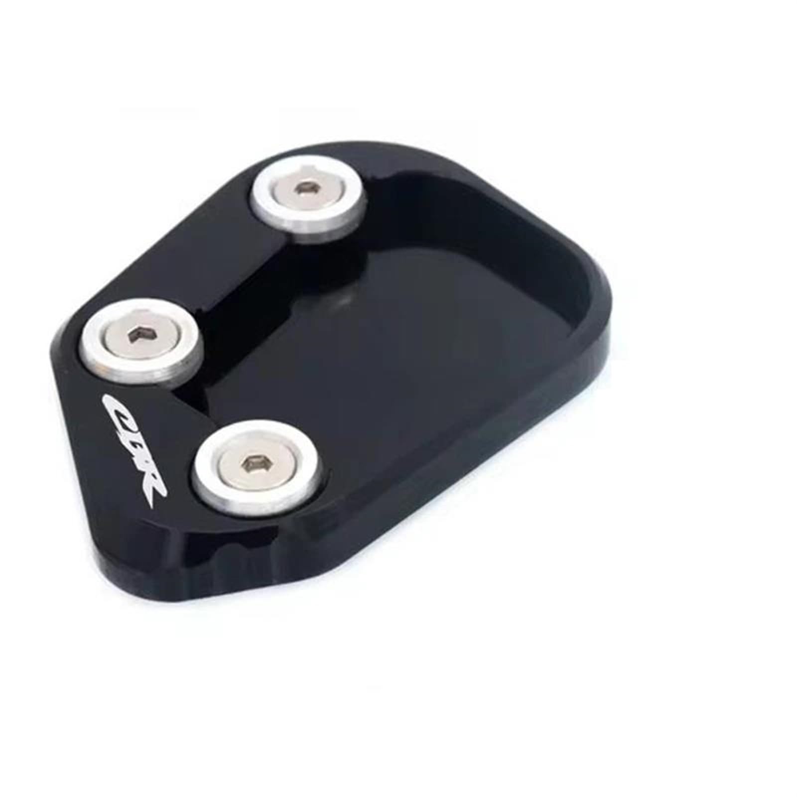 Ein Muss für Motorradliebhaber Motorrad CNC Kickstand Fuß Seitenständer Verlängerung Pad Stützplatte Für CBR250RR CBR 250RR CBR250 RR 2017-2023(Black) von AXIAOLIN