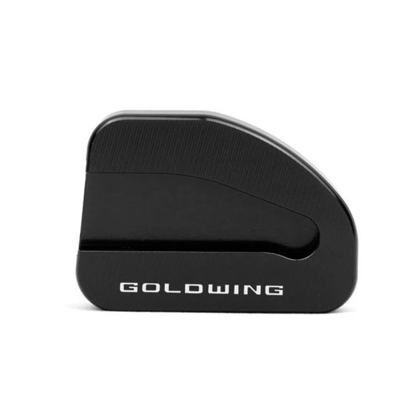 Ein Muss für Motorradliebhaber Motorrad CNC Kickstand Fuß Seitenständer Verlängerung Pad Stützplatte Für GL1800 Goldwing 1800 GL 1800 F6B 2002-2017(Black) von AXIAOLIN