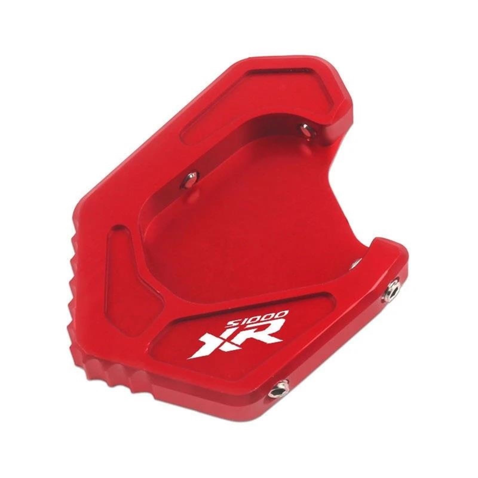 Ein Muss für Motorradliebhaber Motorrad CNC Kickstand Seitenständer Ständer Erweiterung Enlarger Pad Für S1000XR S1000 XR S 1000 XR 2020 2021 2022(Red) von AXIAOLIN