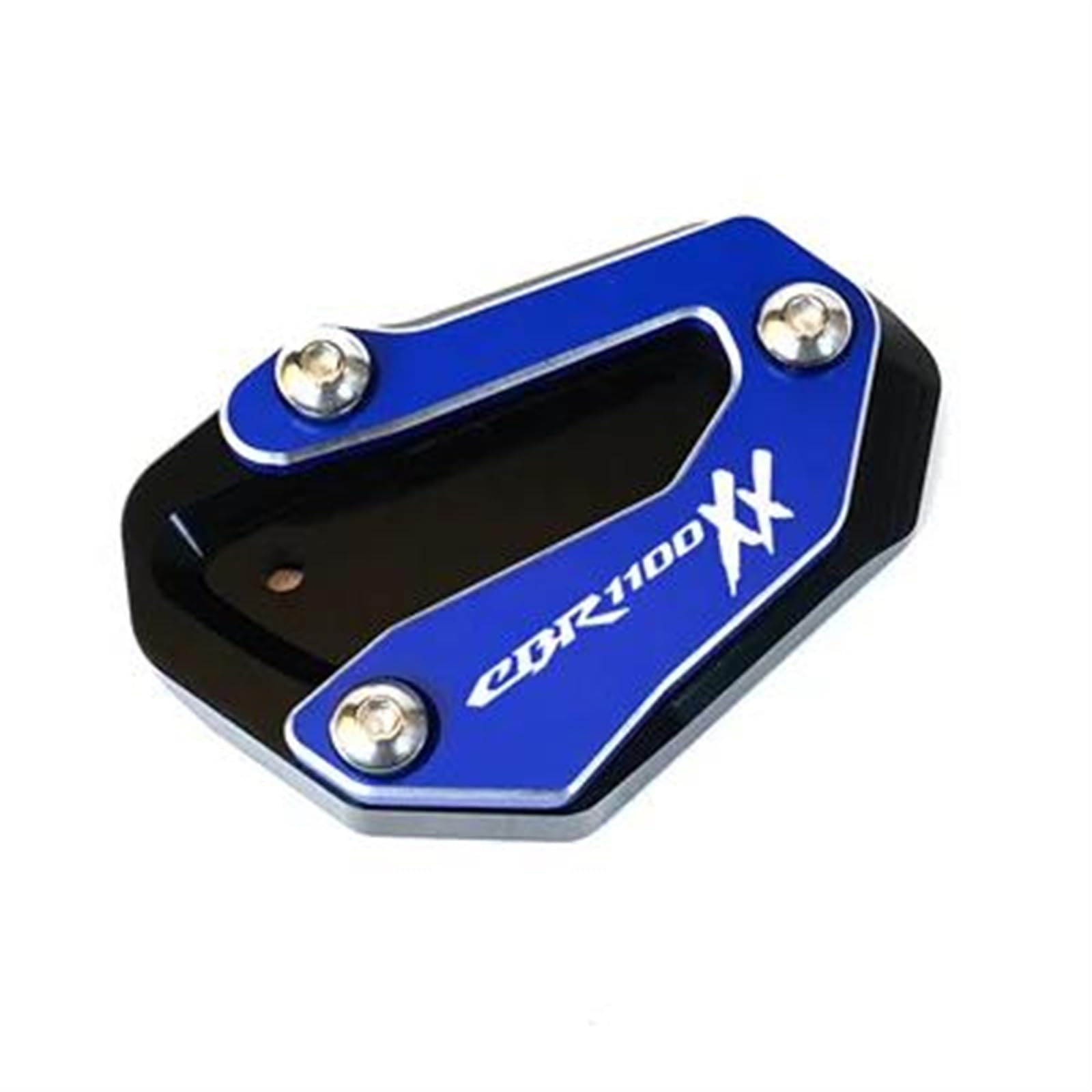 Ein Muss für Motorradliebhaber Motorrad CNC Stützplatte Kickstand Fuß Seitenständer Verlängerungspad Für CBR1100XX CBR 1100 1100XX CBR1100 1996-2008(Blue) von AXIAOLIN