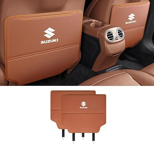 AXOEECF Autositz Anti Kick Pad Sitzerhöhung, Für Suzuki Hustler 2014-2020, Auto Rücksitz Schutzpolster, wasserdichte, Anti-Schmutz-Pad,C von AXOEECF