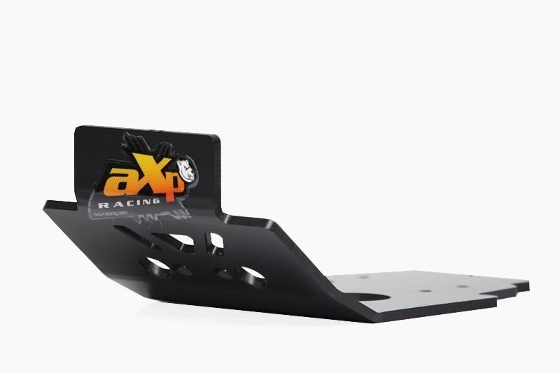 AXP Glide Plate HDPE 6mm Black - Honda CRF450R/450RX von AXP