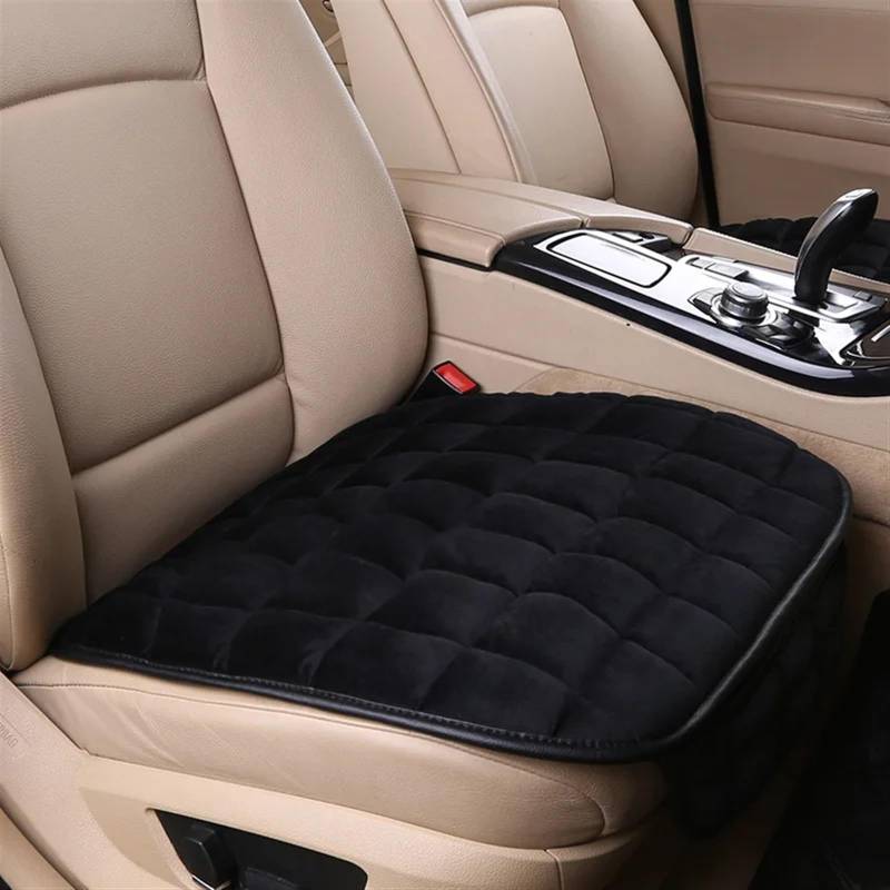 AXTAZS Auto Sitzbezügesets Auto Kissen Mit Komfort Sitzkissen Auto Pad Sitz Abdeckung Zubehör Automobil Innen Auto Sitz Schutz Pads Auto Kissen(Black) von AXTAZS