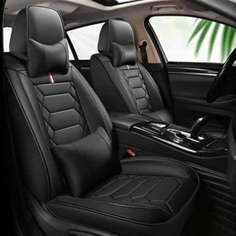 AXTAZS Auto Sitzbezügesets Kompatibel Mit Hyundai Für Kona 2015 2016 2017 2018 2019 2020 2021 2022 2023 5 Sitze Vorne Und Hinten Geteilte Sitzbank Innenschutzbezüge(4,color1) von AXTAZS