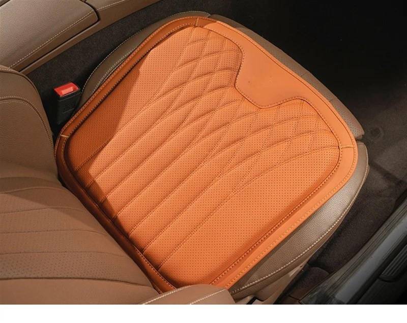 AXTAZS Auto Sitzbezügesets Kompatibel Mit Infiniti Atmungsaktives Autositzkissen-Stützpolster, Autozubehör, Autokissen, Autositz-Schutzpolster, Automobil-Innenraum(Orange) von AXTAZS