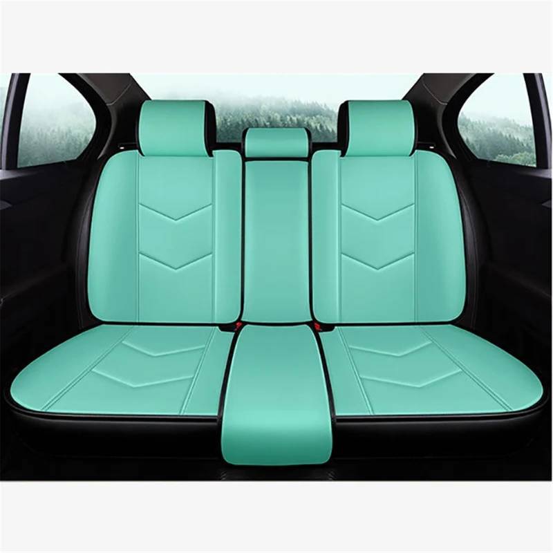 AXTAZS Auto Sitzbezügesets Kompatibel Mit Kia-Autositzbezügen, Autozubehör, Auto-Innenraum-Autositz-Schutzpolster, Auto-Sitzbezug Vorne Und Hinten(Green,Rear) von AXTAZS