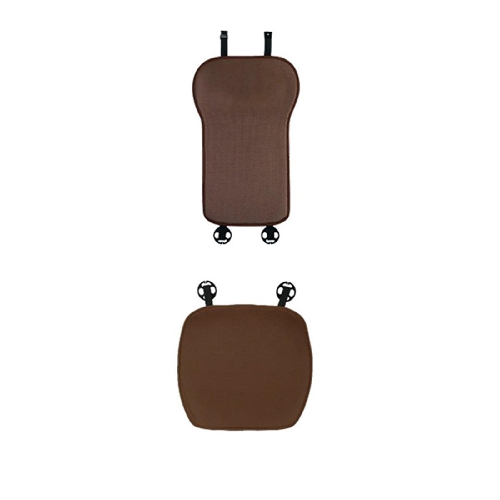 AXTAZS Auto Sitzbezügesets Kompatibel Mit MG Universal-Sitzbezug-Set Four Seasons Atmungsaktive Schutzmattenauflage Autositzkissen Autokissen-Schutzmatte(Brown,Single seat) von AXTAZS