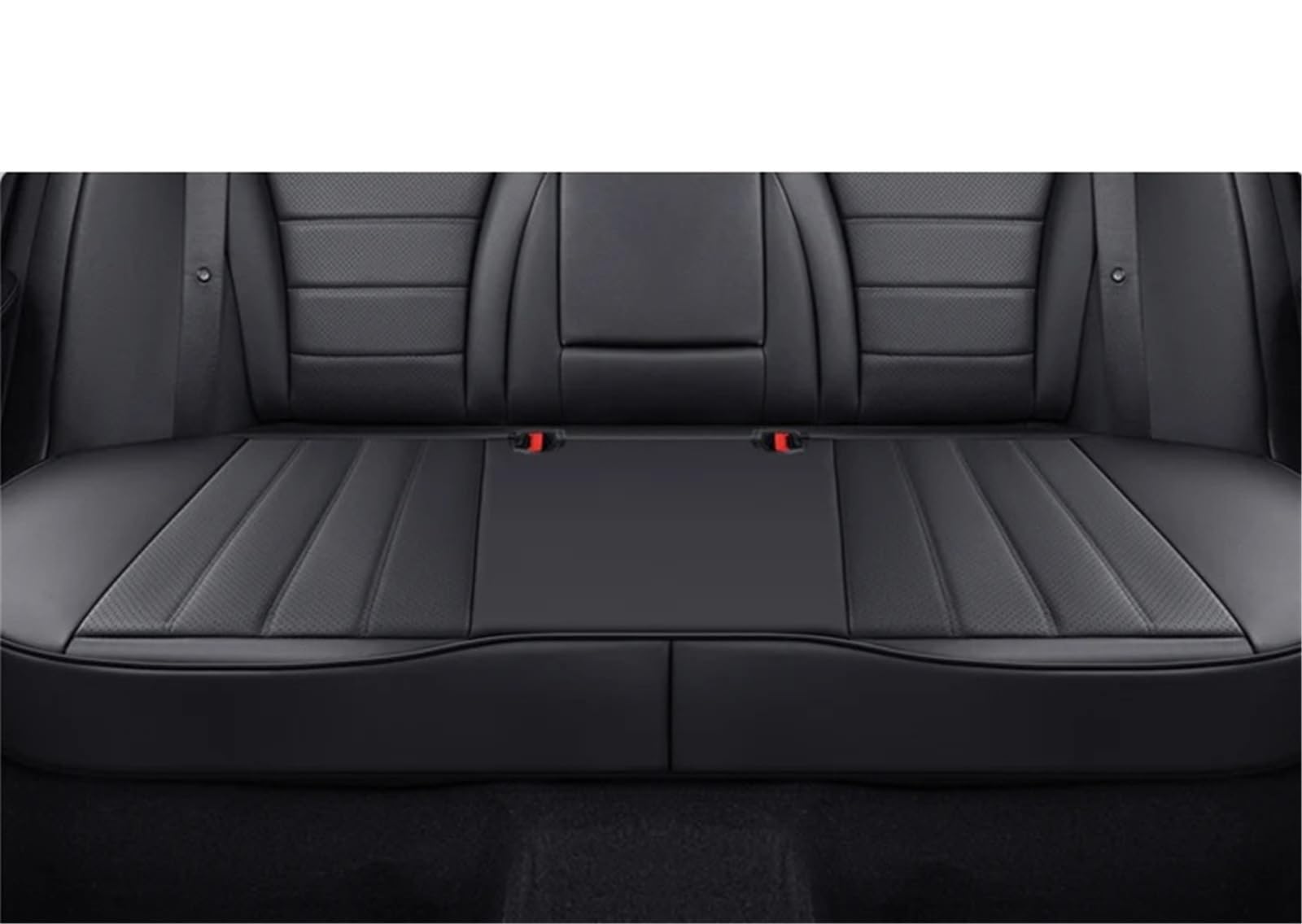 AXTAZS Auto Sitzbezügesets Kompatibel Mit Mazda 3 Für CX-5 Vollständige Abdeckung, Autositzbezug, Kissen, Auto-Zubehör, Auto-Sitzbezug Vorne Und Hinten, Auto-Kissenschutzmatte(Black,Rear) von AXTAZS