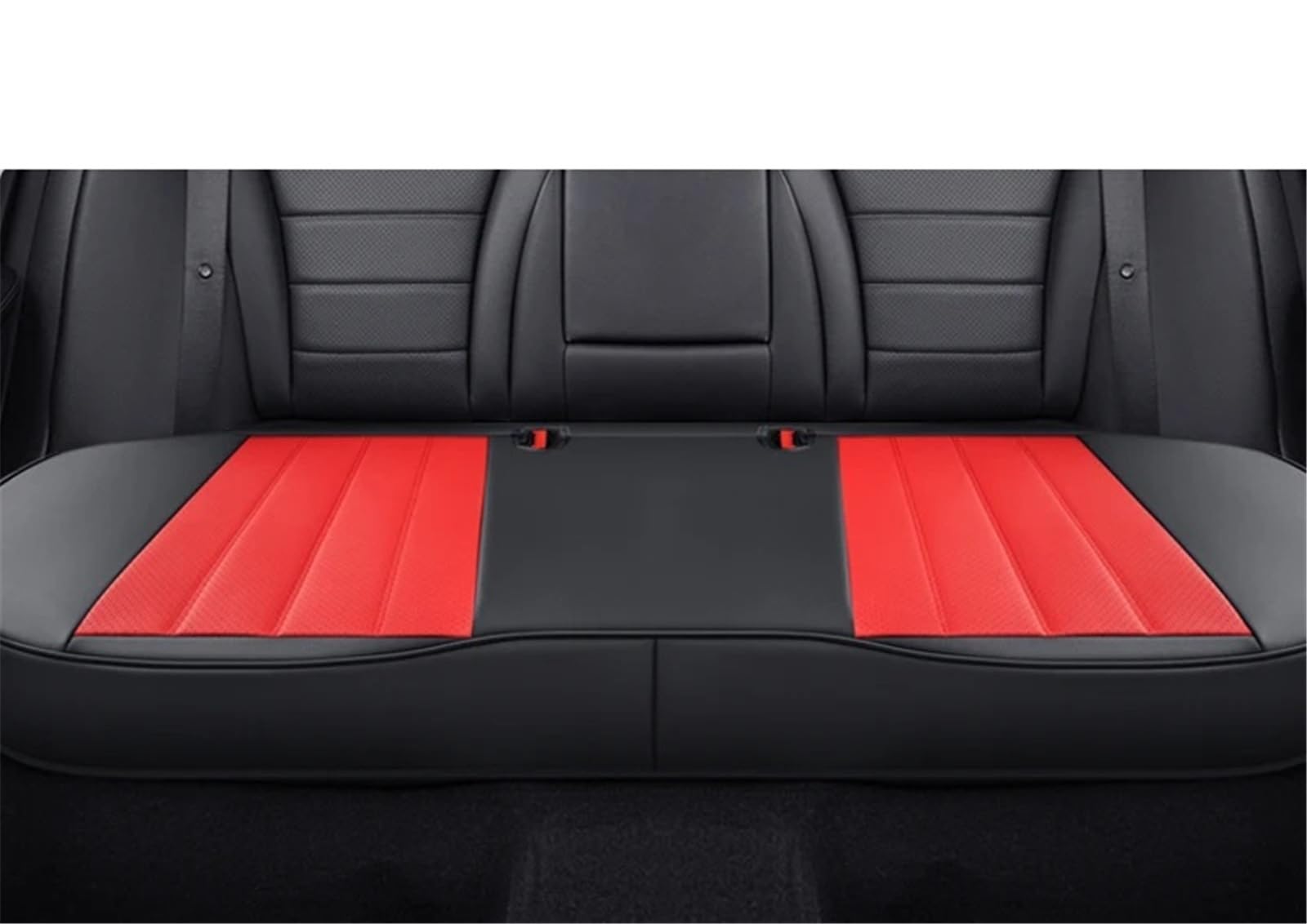 AXTAZS Auto Sitzbezügesets Kompatibel Mit Mazda 3 Für CX-5 Vollständige Abdeckung, Autositzbezug, Kissen, Auto-Zubehör, Auto-Sitzbezug Vorne Und Hinten, Auto-Kissenschutzmatte(Red,Rear) von AXTAZS