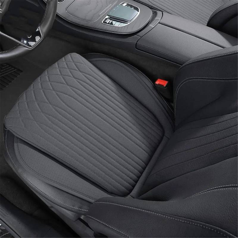 AXTAZS Auto Sitzbezügesets Kompatibel Mit Porsche Für Macan Für Cayenne Für Panamera Autositzkissen, Weicher Sitzbezug, Schutz, Autozubehör, Auto-Vordersitzbezug(Black) von AXTAZS