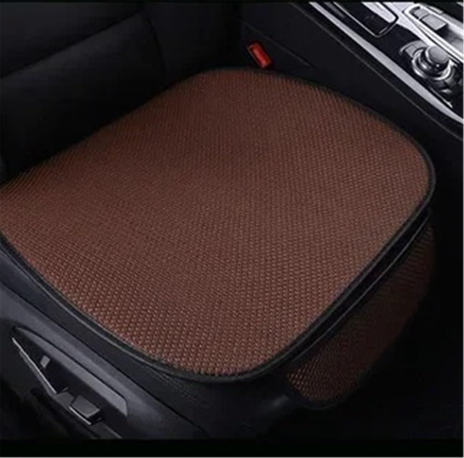 AXTAZS Auto Sitzbezügesets Kompatibel Mit Toyota Autositzbezügen, Vordersitzkissen, Universal-Sitzschutzpolster, Matte, Innendekoration, Zubehör, Autositz-Schutzpolster(Brown,Full Set) von AXTAZS