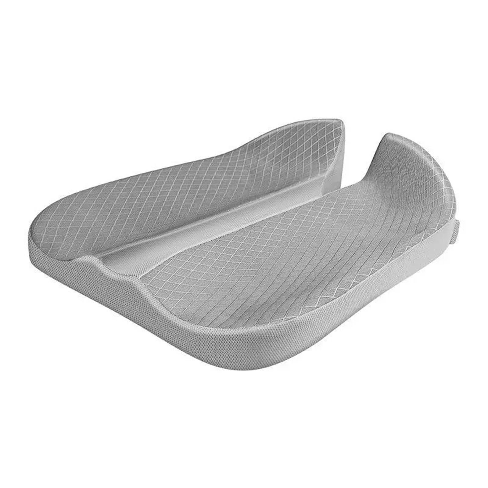 AXTAZS Auto Sitzbezügesets Universal Auto Kissen Pad Atmungsaktive Schutz Matte Automobil Innen Auto Sitz Schutz Pads Auto Zubehör Auto Kissen(Gray) von AXTAZS