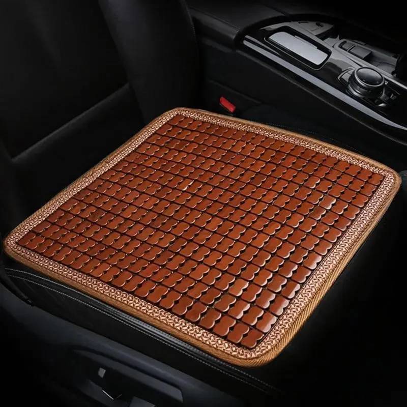 AXTAZS Auto Sitzbezügesets Universal Auto Kissen Sitz Fahrzeuge Sitzbezüge Belüftung Automobil Innen Auto Sitz Schutz Pads Zubehör(Brown) von AXTAZS