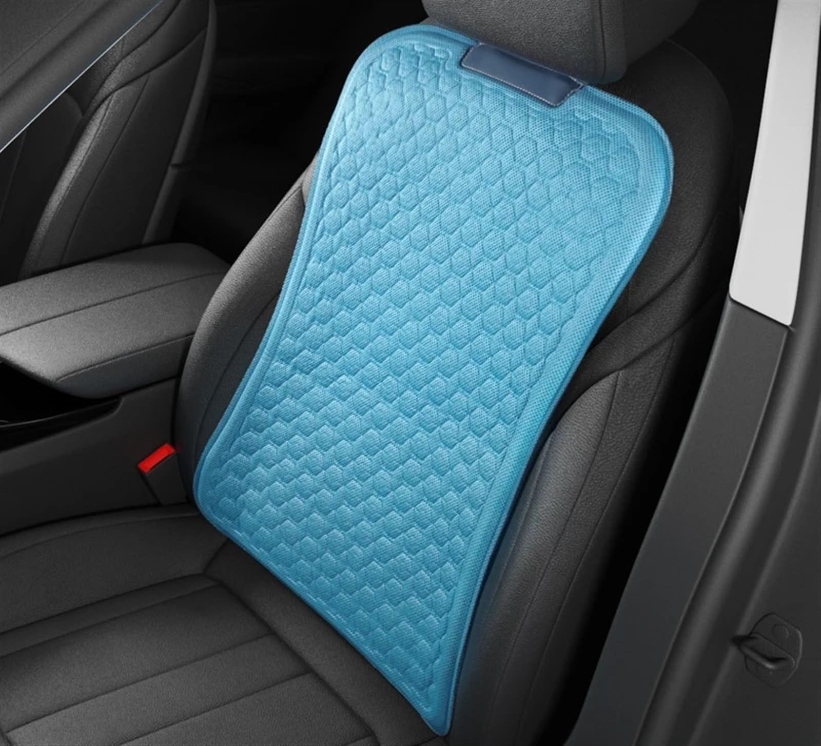 AXTAZS Auto Sitzbezügesets Universal Auto Sitz Abdeckung Atmungsaktive Auto Sitze Kissen Vordersitz Rückenlehne Schutz Auto Sitz Schutz Pads Auto Zubehör(Blue,Backrest) von AXTAZS