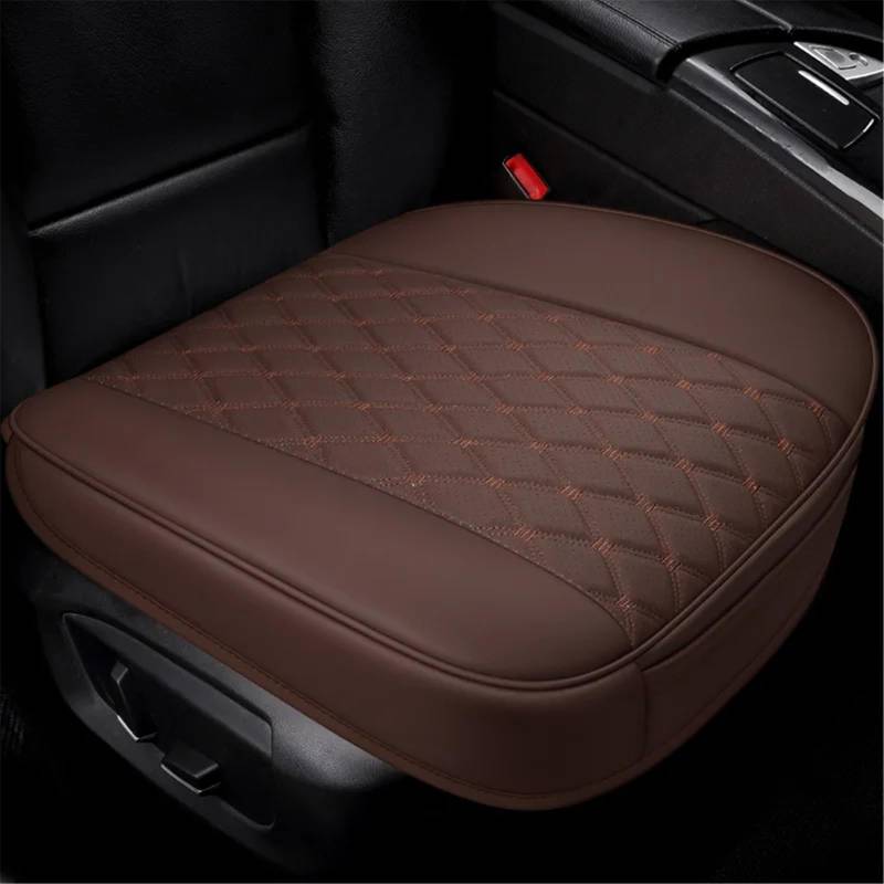 AXTAZS Auto Sitzbezügesets Universal Auto Sitz Abdeckung Atmungsaktive Fron Hinten Sitz Kissen Vier Jahreszeiten Auto Sitz Schutz Zubehör Auto Sitzkissen(Brown,Front) von AXTAZS