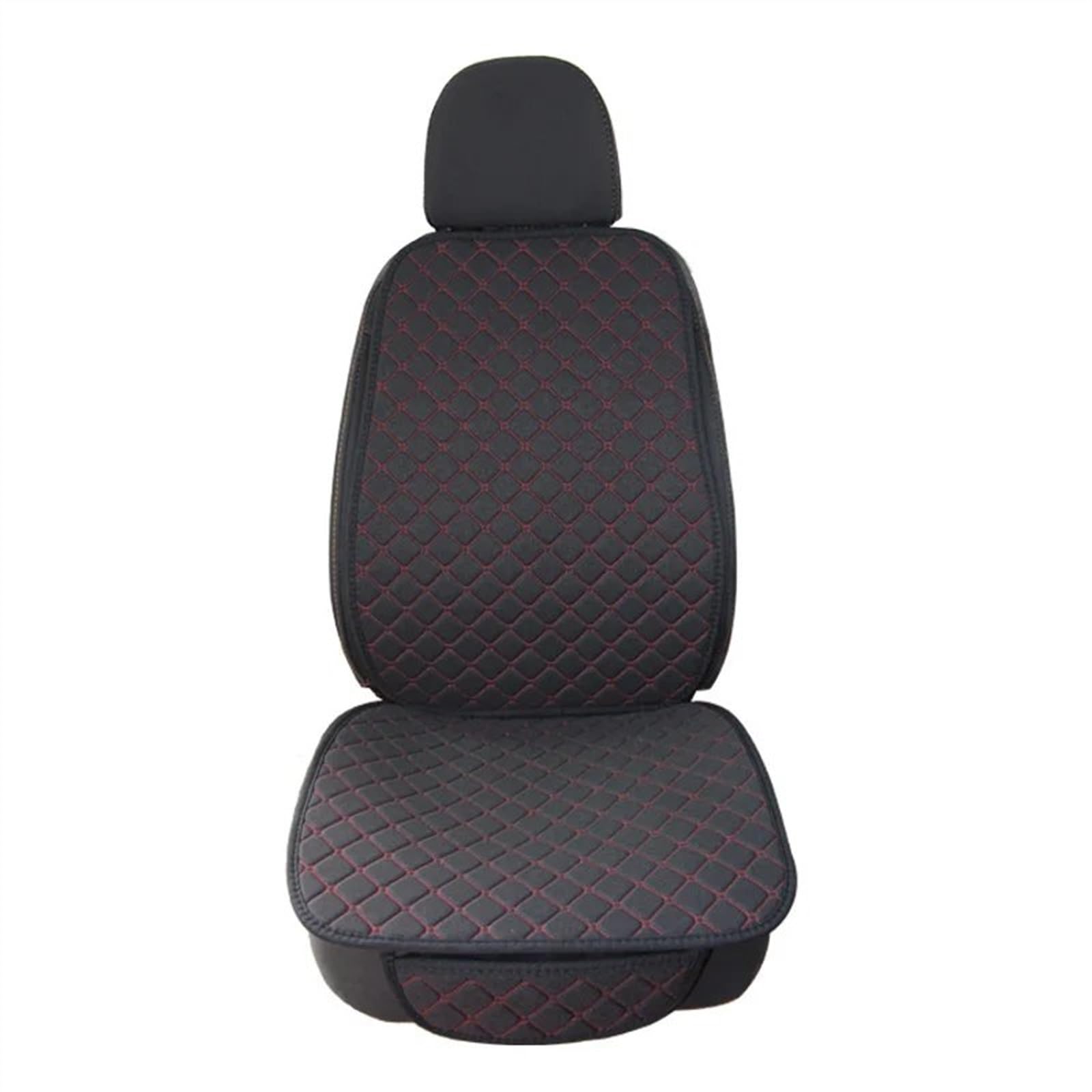 AXTAZS Auto Sitzbezügesets Universal Auto Sitz Abdeckung Protector Vorne Hinten Zurück Kissen Schützen Pad Für Auto Innen LKW SUV Van Auto Vorne/rück Sitz Abdeckung(Red,1pc Front) von AXTAZS