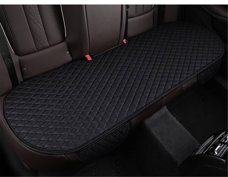 AXTAZS Auto Sitzbezügesets Universal Auto Sitz Abdeckung Protector Vorne Hinten Zurück Kissen Schützen Pad Matte Für Auto Innen LKW SUV Van Auto Sitz Schutz Pads(Black,Rear) von AXTAZS