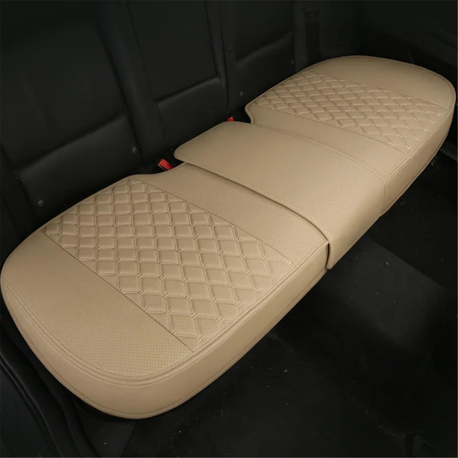 AXTAZS Auto Sitzbezügesets Universal Auto Sitz Abdeckung Schutz Sitzkissen Auto Innen Sitz Styling Pad Zubehör Automobil Innen Auto Sitz Schutz Pads(Yellow,Rear) von AXTAZS