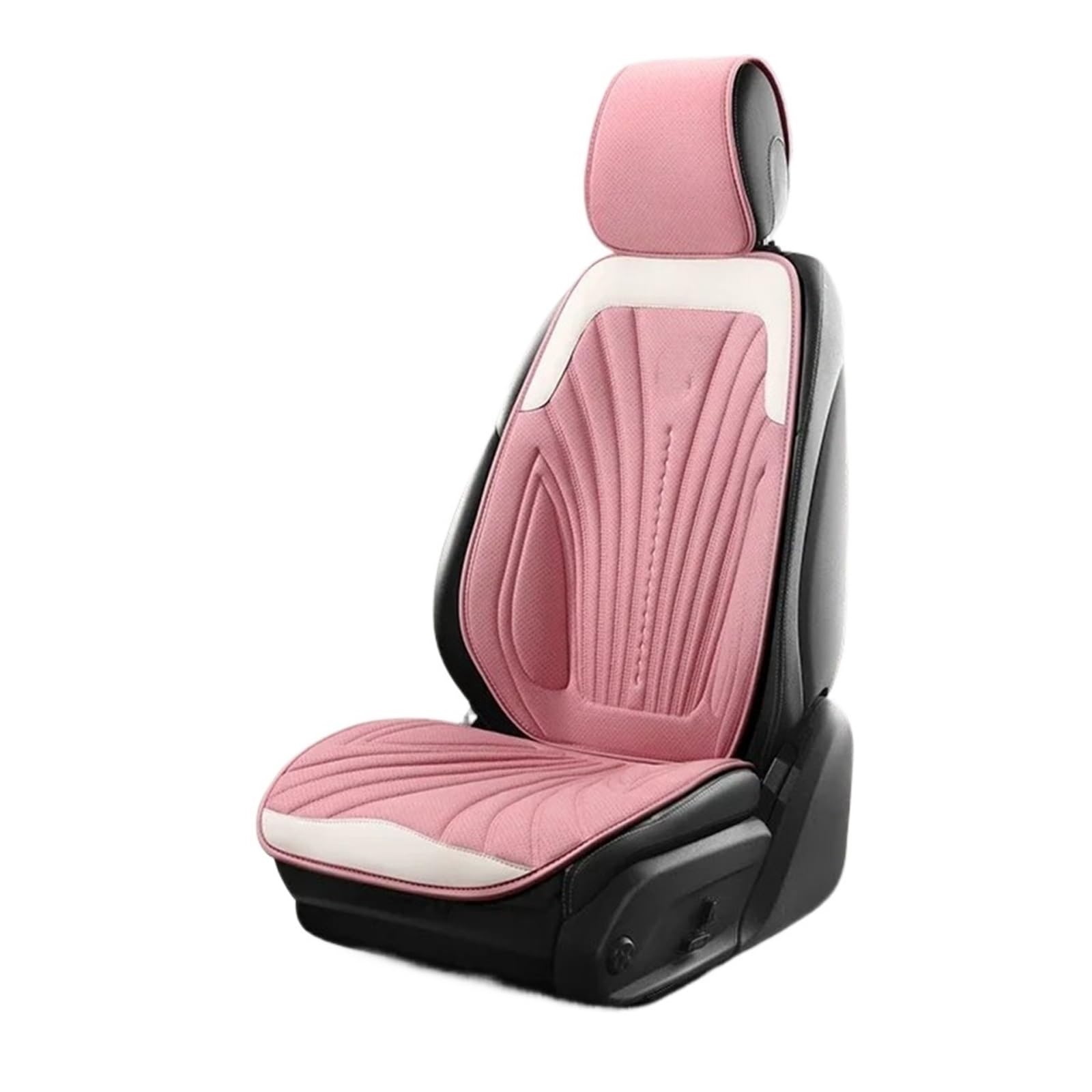 AXTAZS Auto Sitzbezügesets Universal Auto Sitz Abdeckung Vier Saison Auto Atmungsaktive Pad Sitzbezüge Auto Sitze Abdeckung Schutz Autos Zubehör Automobil Innen(Pink,Front) von AXTAZS