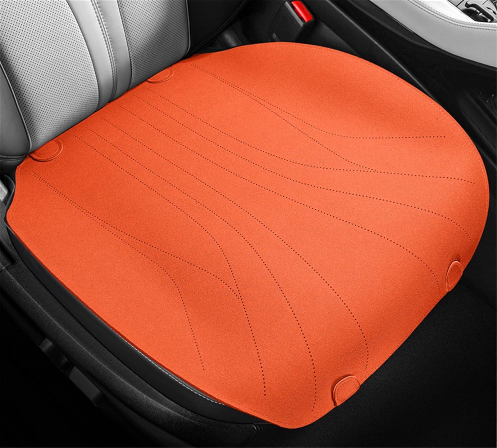 AXTAZS Auto Sitzbezügesets Universal Auto Sitz Abdeckung Vier Saison Auto Atmungsaktive Pad Sitzbezüge Für Auto Sitze Abdeckung Schutz Automobil Innen Zubehör(Orange,Front) von AXTAZS