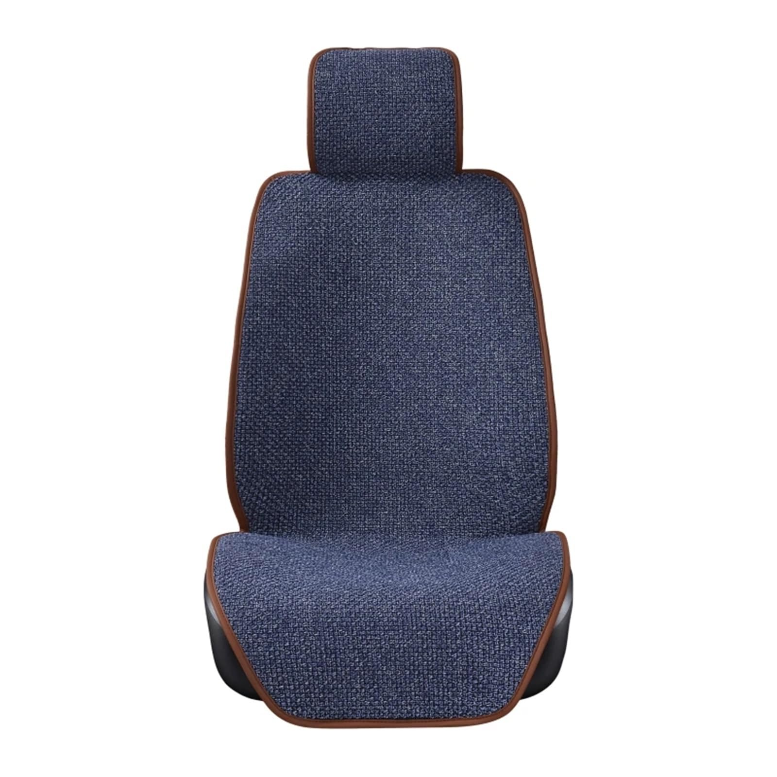 AXTAZS Auto Sitzbezügesets Universal Auto Sitz Abdeckung Vorne Hinten Zurück Auto Sitzkissen Sitz Pad Schutz Auto Zubehör Auto Kissen Schutz Matte(Blue,1front) von AXTAZS