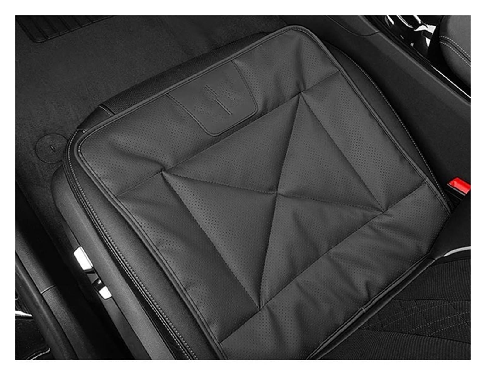 AXTAZS Auto Sitzbezügesets Universal Auto Sitz Schutz Pad Auto Kissen Zubehör Komfortable Automobil Innen Auto Sitz Schutz Pads(Black) von AXTAZS