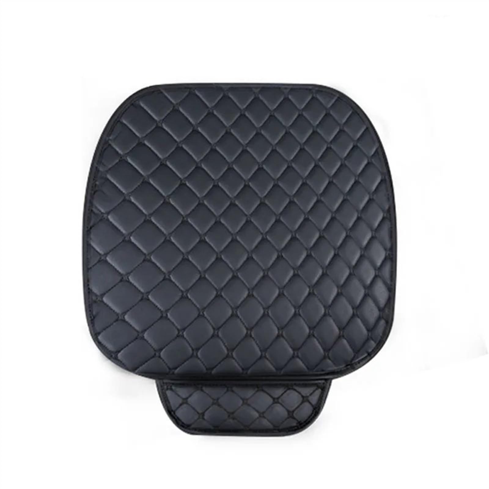 AXTAZS Auto Sitzbezügesets Universal Auto Sitzbezüge Auto Für Seat Protector Vier Jahreszeiten Auto Sitzkissen Stuhl Teppich Pad Auto Zubehör Auto Kissen(Black,1pc Front) von AXTAZS