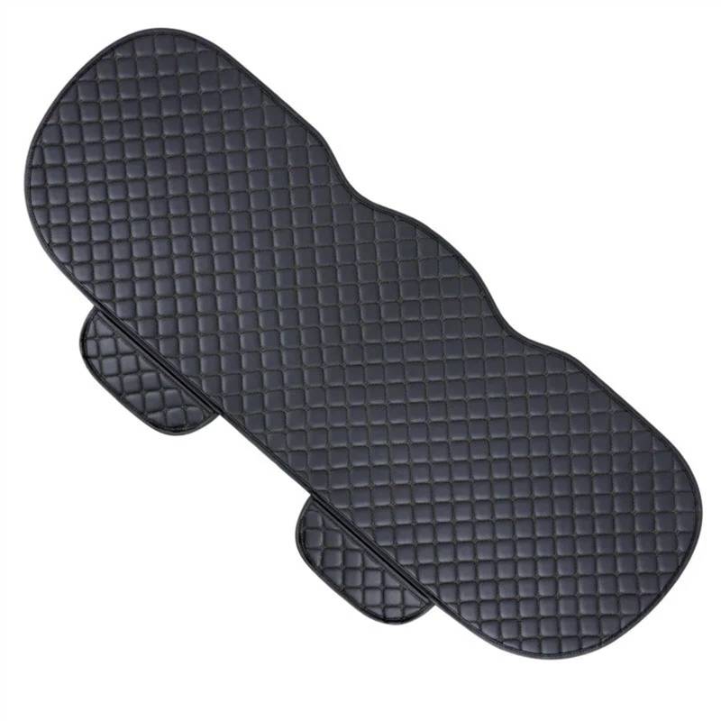 AXTAZS Auto Sitzbezügesets Universal Auto Sitzbezüge Auto Für Seat Protector Vier Jahreszeiten Auto Sitzkissen Stuhl Teppich Pad Auto Zubehör Auto Kissen(Black,1pc Rear) von AXTAZS