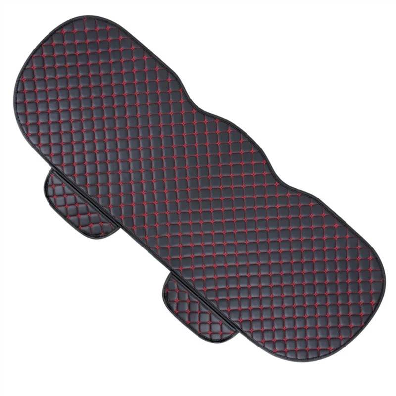 AXTAZS Auto Sitzbezügesets Universal Auto Sitzbezüge Auto Für Seat Protector Vier Jahreszeiten Auto Sitzkissen Stuhl Teppich Pad Auto Zubehör Auto Kissen(Red,1pc Rear) von AXTAZS