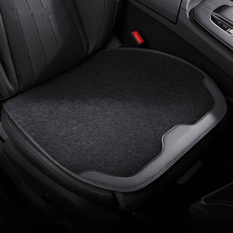 AXTAZS Auto Sitzbezügesets Universal Auto Sitzbezüge Auto Kissen Schutz Vorne/Hinten Auto Pads Atmungsaktive Sitz Pad Auto Abdeckungen Automobil Innen Zubehör(Black,color1) von AXTAZS