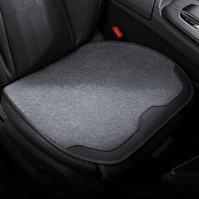 AXTAZS Auto Sitzbezügesets Universal Auto Sitzbezüge Auto Kissen Schutz Vorne/Hinten Auto Pads Atmungsaktive Sitz Pad Auto Abdeckungen Automobil Innen Zubehör(Gray,color1) von AXTAZS