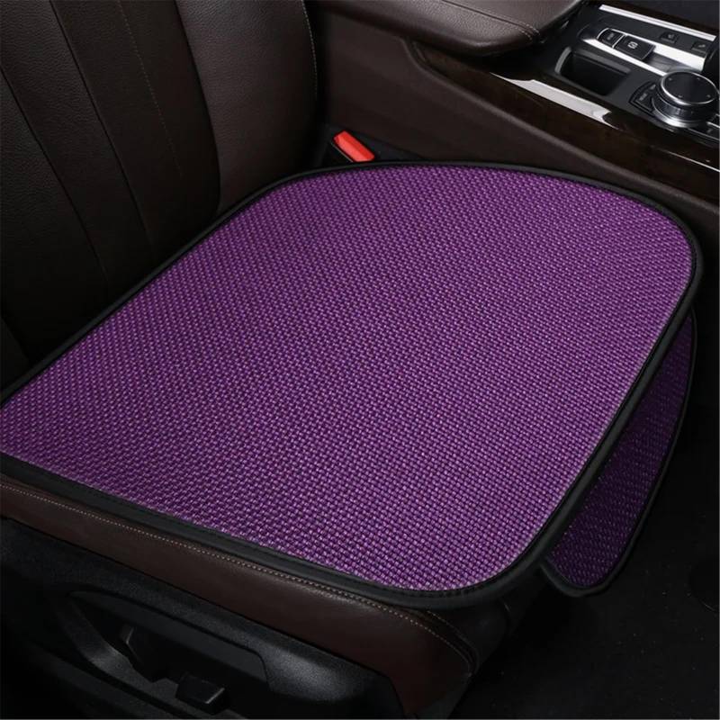 AXTAZS Auto Sitzbezügesets Universal Auto Sitzbezüge Auto Sitzkissen Sitz Pad Protector Auto Zubehör Automobil Innen Auto Sitz Schutz Pads(Purple,color1) von AXTAZS