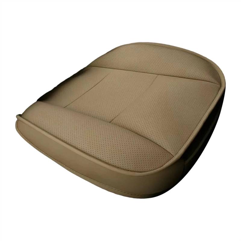 AXTAZS Auto Sitzbezügesets Universal Auto Sitzbezug Auto Sitzkissen Atmungsaktive Automobil Innen Auto Zubehör Auto Kissen Auto Sitz Schutz Pads(Beige) von AXTAZS