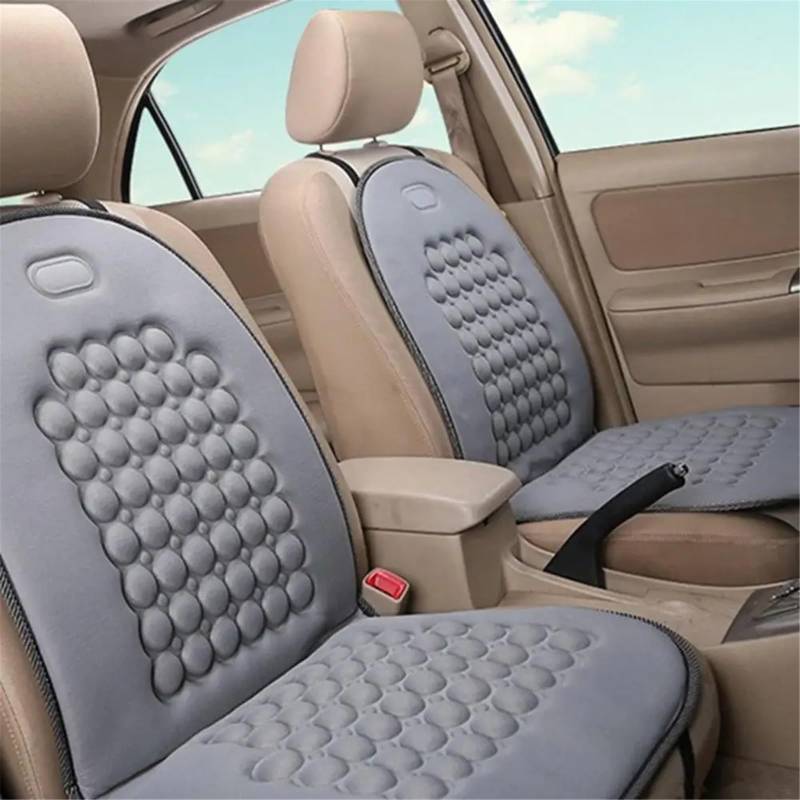 AXTAZS Auto Sitzbezügesets Universal Auto Sitzbezug Auto Sitzkissen Pad Innen Zubehör Automobil Innen Auto Sitz Schutz Pads Auto Sitzkissen(1 PC Gray) von AXTAZS