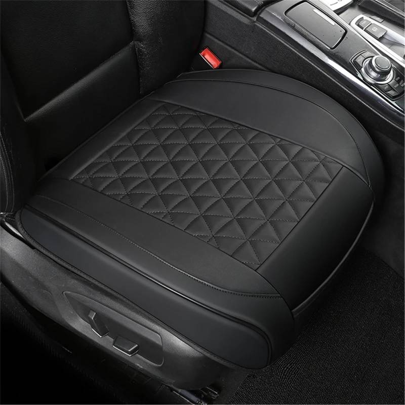 AXTAZS Auto Sitzbezügesets Universal Auto Sitzbezug Schutz Auto Sitzkissen Matte Atmungsaktive Vordersitz Pad Universal Auto Zubehör Auto Sitz Schutz Pads(Black) von AXTAZS