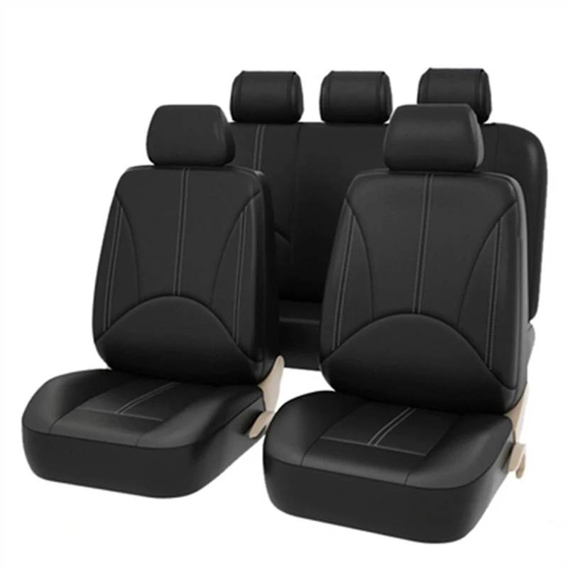 AXTAZS Auto Sitzbezügesets Universal Auto Sitzbezug Set Seat Protector Auto Styling Zubehör Auto Vollsitz Schutz Kissen Pad Auto Vordersitz Abdeckung(Full Set) von AXTAZS