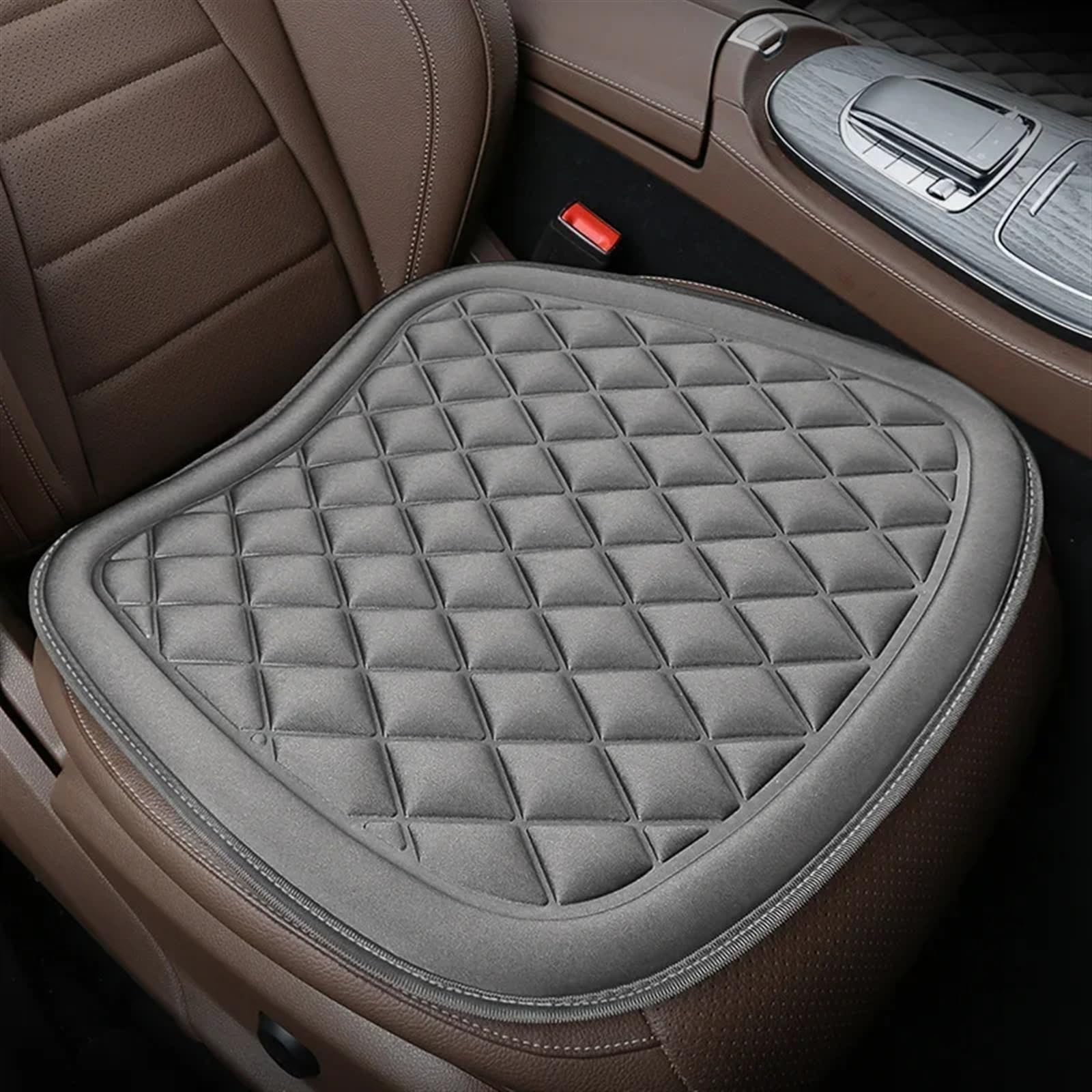 AXTAZS Auto Sitzbezügesets Universal Auto Sitzkissen Auto Pad Sitz Abdeckung Automobil Innen Auto Sitz Schutz Pads Auto Sitzkissen Auto Zubehör(Gray) von AXTAZS