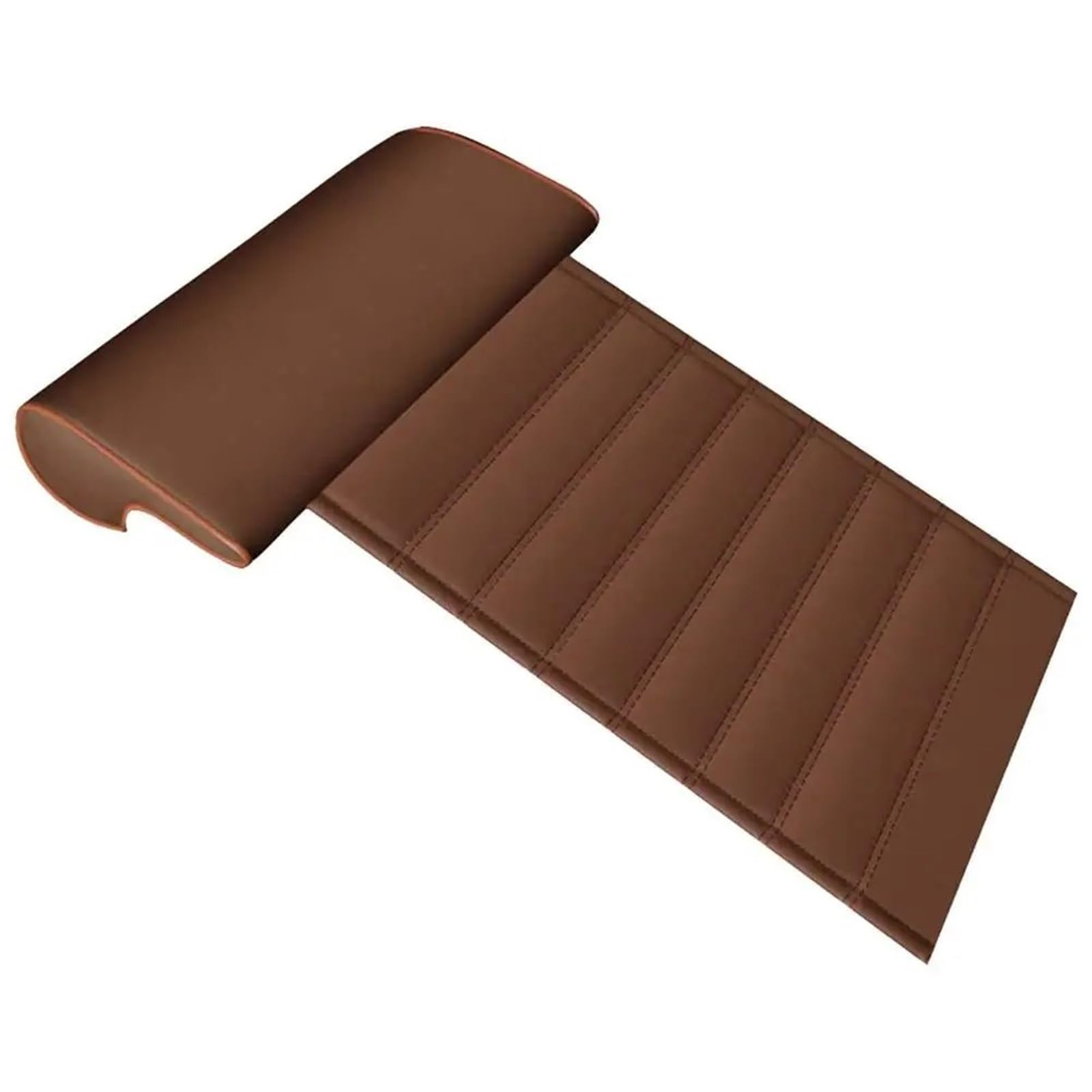 AXTAZS Auto Sitzbezügesets Universal Auto Sitzkissen Automobil Innen Auto Sitz Schutz Pads Bein Unterstützung Kissen Auto Zubehör Auto Sitzbezüge Schutz(Brown) von AXTAZS