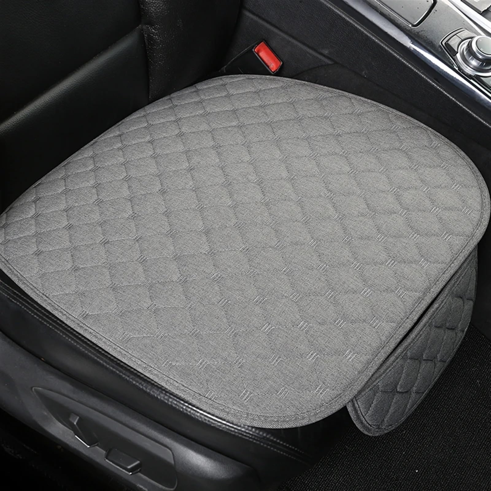 AXTAZS Auto Sitzbezügesets Universal-Autositzkissen, Autositzschutz, Autositzkissen, Vier Jahreszeiten, Universal-Pad, Autofront, Autoform, Innenzubehör, Seat Co(Gray,Front) von AXTAZS