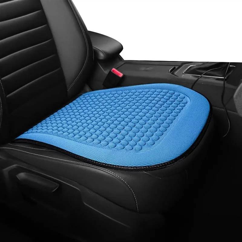 AXTAZS Auto Sitzbezügesets Universal Sitzkissen Atmungsaktive Autositzbezüge Bump Massage Autos Sitzbezug Universal Seat Protector Pad Auto Kissen Schutz Matte(Blue,Front) von AXTAZS