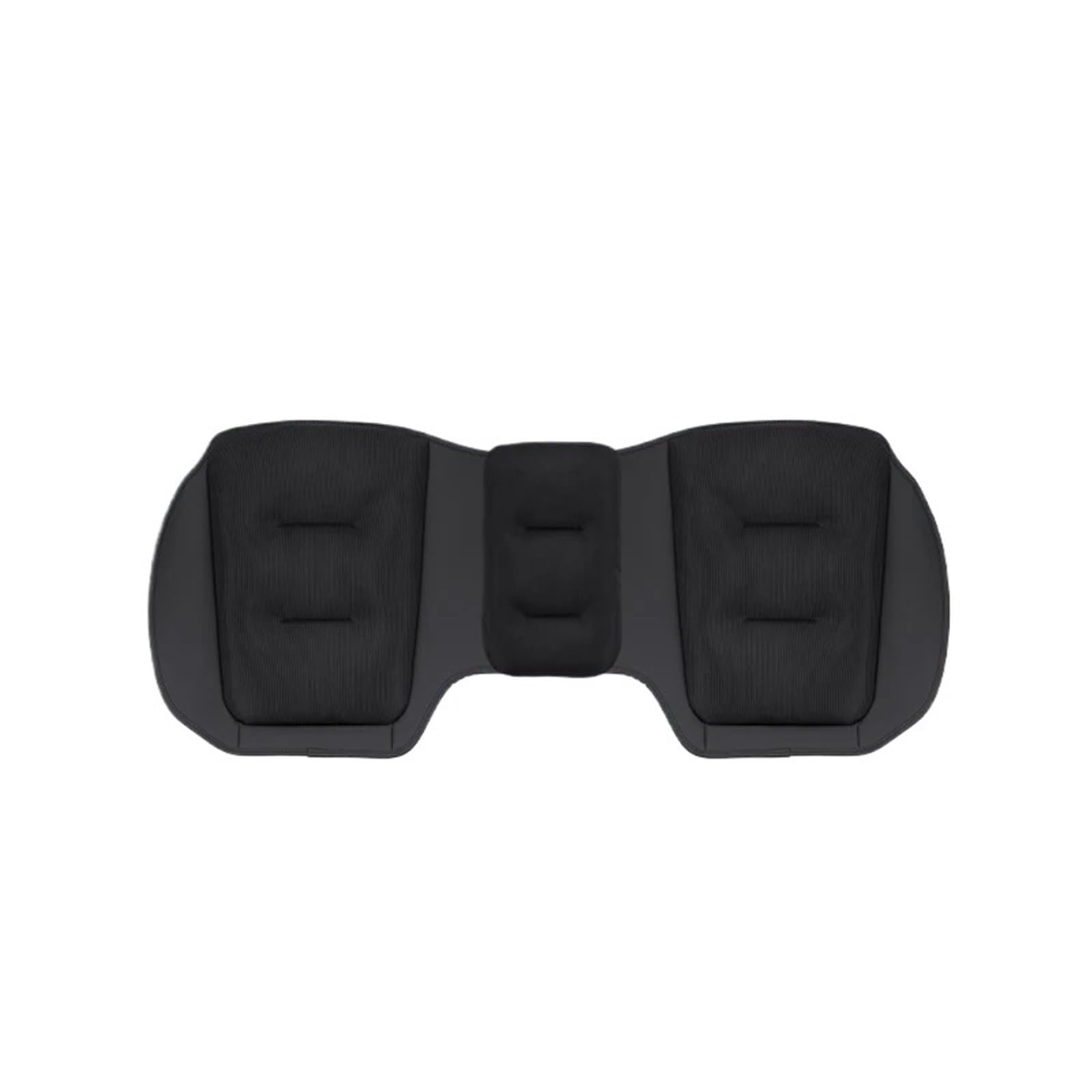 AXTAZS Auto Sitzbezügesets Universal Weiche Auto Sitz Abdeckung Vorne Und Hinten Kissen Matte Auto Schutz Pad Atmungsaktive Automobil Innen Auto Sitz Schutz Pads(Black,Rear) von AXTAZS