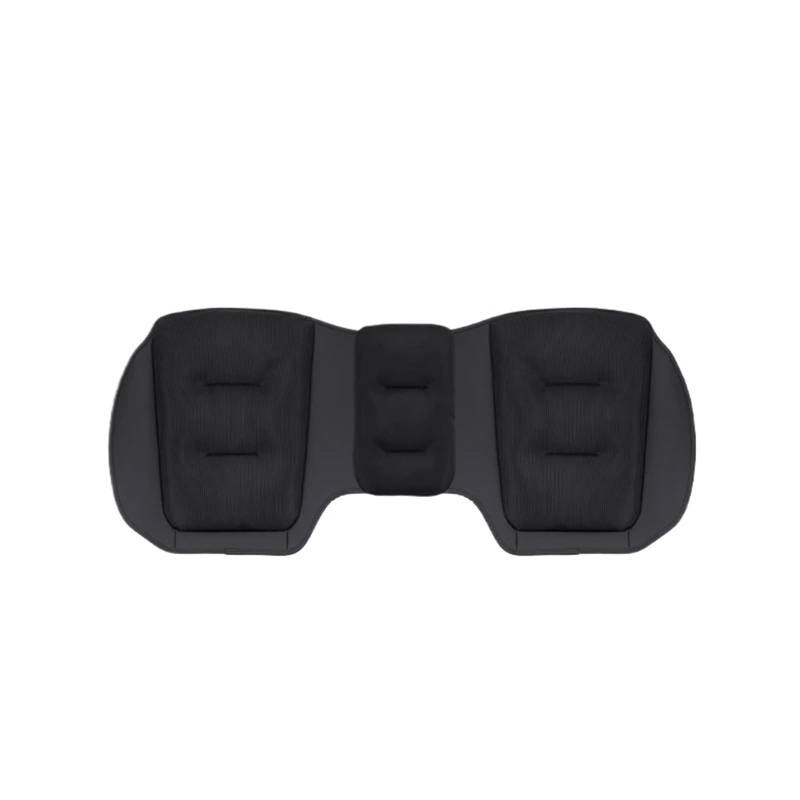 AXTAZS Auto Sitzbezügesets Universal Weiche Auto Sitz Abdeckung Vorne Und Hinten Kissen Matte Auto Schutz Pad Atmungsaktive Automobil Innen Auto Sitz Schutz Pads(Black,Rear) von AXTAZS